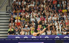 Paris-2024: Yay Olimpiya Oyunlarında bədii gimnastika yarışları start götürüb (FOTO)