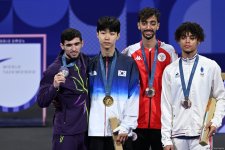 Taekvonduçumuz Olimpiadada gümüş medal qazanıb (FOTO)