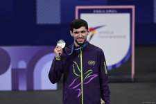 Taekvonduçumuz Olimpiadada gümüş medal qazanıb (FOTO)