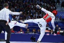 Taekvonduçumuz Olimpiadada gümüş medal qazanıb (FOTO)