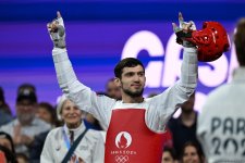 Taekvonduçumuz Olimpiadada gümüş medal qazanıb (FOTO)