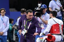 Taekvonduçumuz Olimpiadada gümüş medal qazanıb (FOTO)