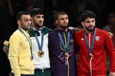 Paris - 2024: Həsrət Cəfərov bürünc medal qazandı (FOTO)