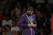Paris - 2024: Həsrət Cəfərov bürünc medal qazandı (FOTO)