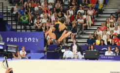 Paris-2024: Zöhrə Ağamirova üç hərəkətdə çıxış edib (FOTO)