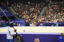Paris-2024: Zöhrə Ağamirova üç hərəkətdə çıxış edib (FOTO)