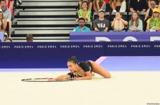 Paris-2024: Zöhrə Ağamirova üç hərəkətdə çıxış edib (FOTO)
