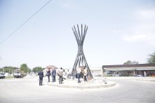 Xudatda müasirliyi simvolizə edən kompozisiya yaradılır (FOTO)
