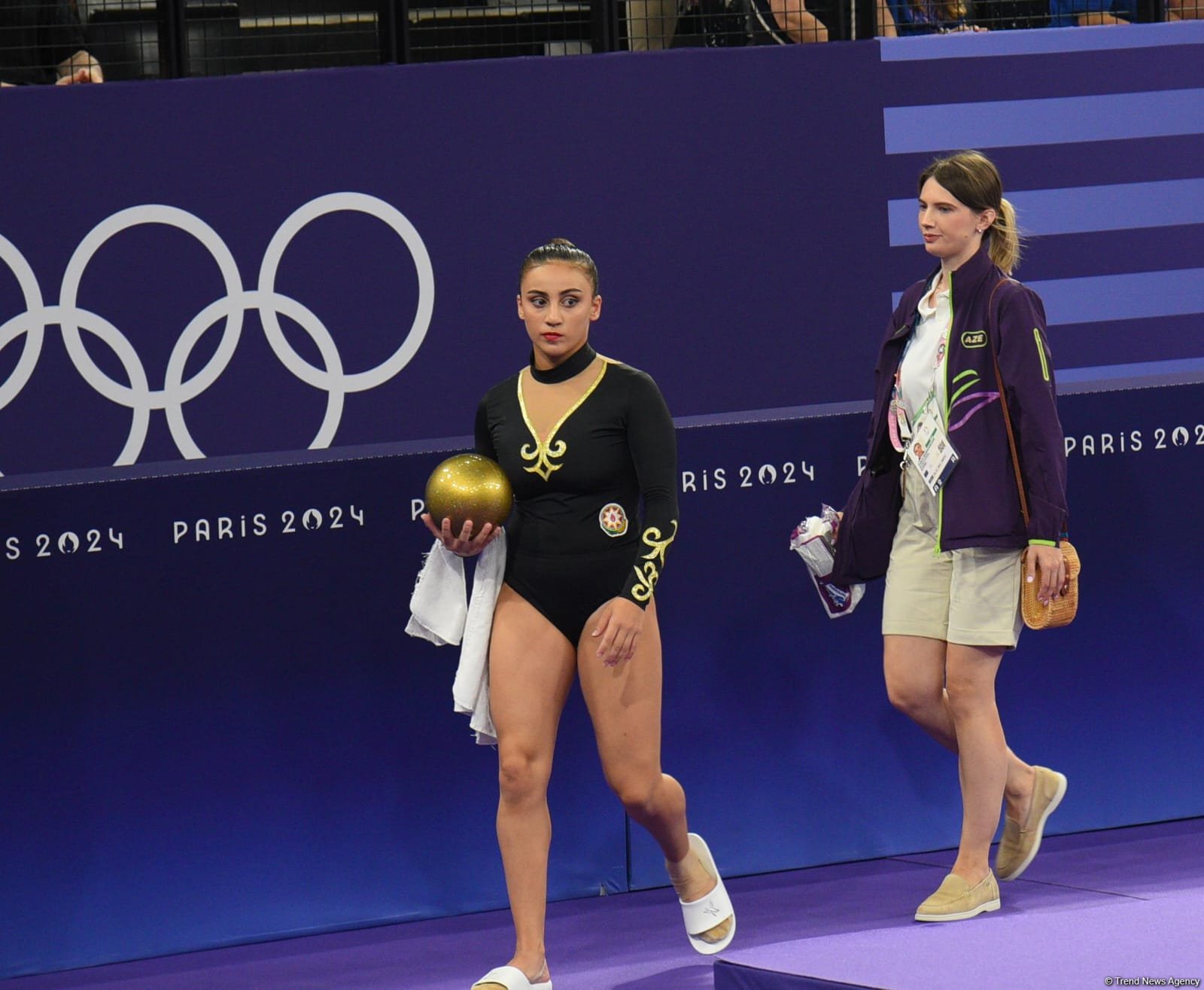 Paris-2024: Yay Olimpiya Oyunlarında bədii gimnastika yarışları start götürüb (FOTO)