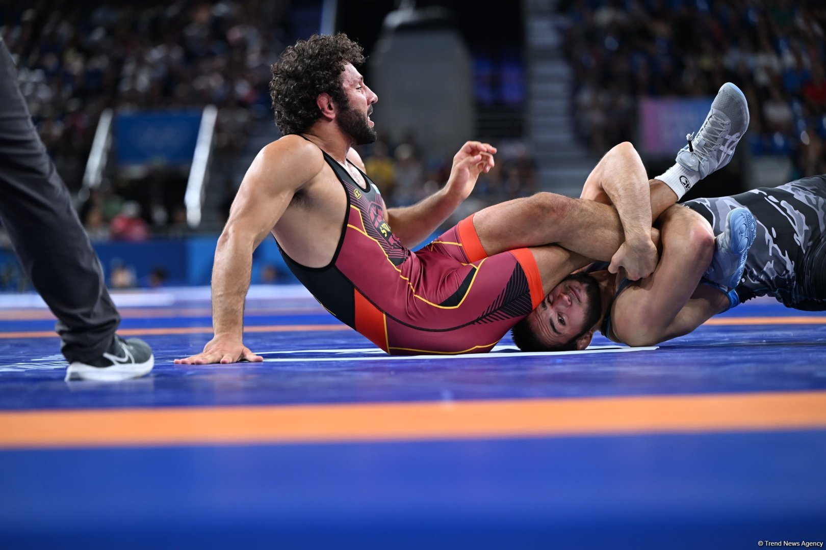 Paris-2024: Osman Nurmaqomedov uduzdu (YENİLƏNİB) (FOTO)
