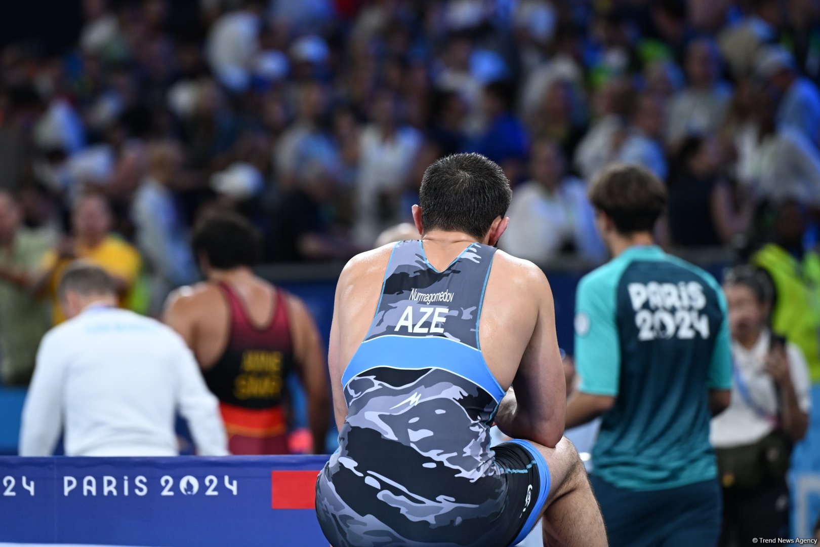 Paris-2024: Osman Nurmaqomedov uduzdu (YENİLƏNİB) (FOTO)