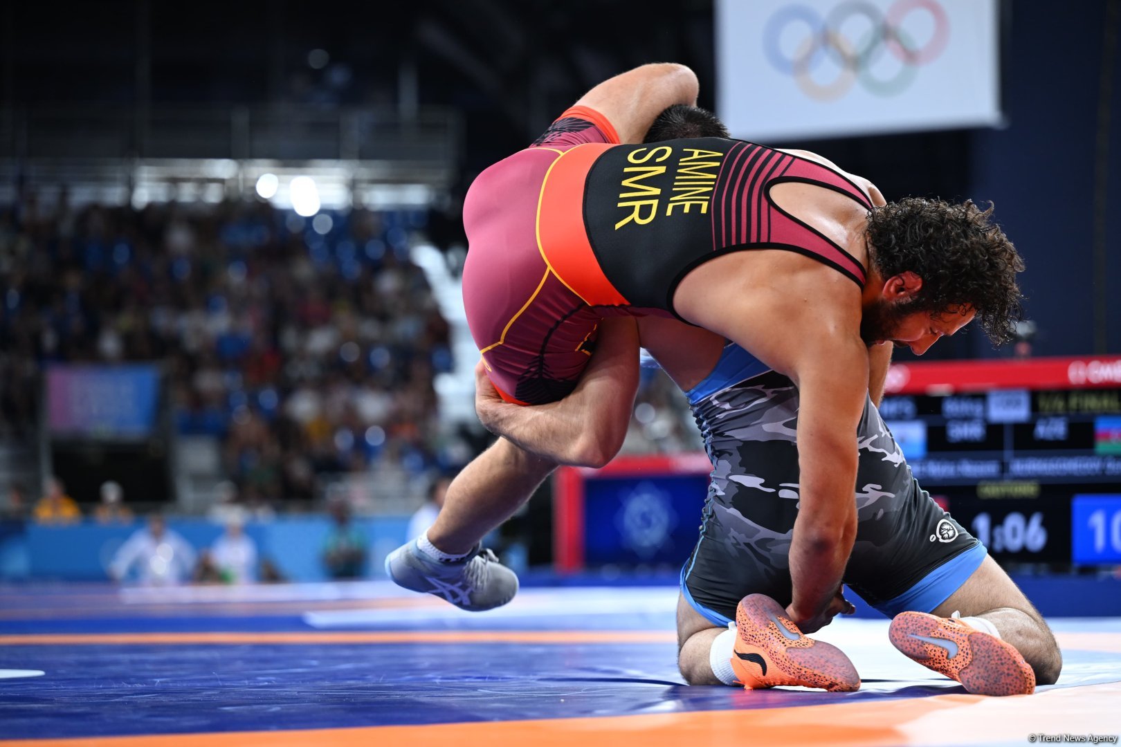 Paris-2024: Osman Nurmaqomedov uduzdu (YENİLƏNİB) (FOTO)