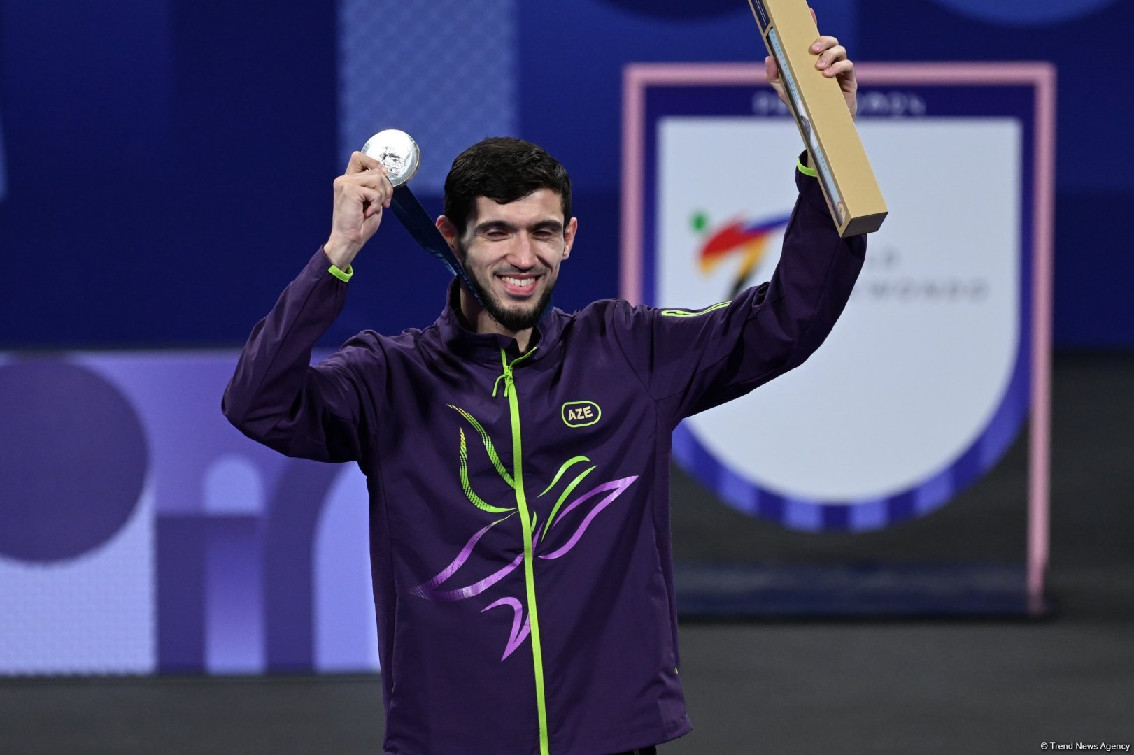 Taekvonduçumuz Olimpiadada gümüş medal qazanıb (FOTO)