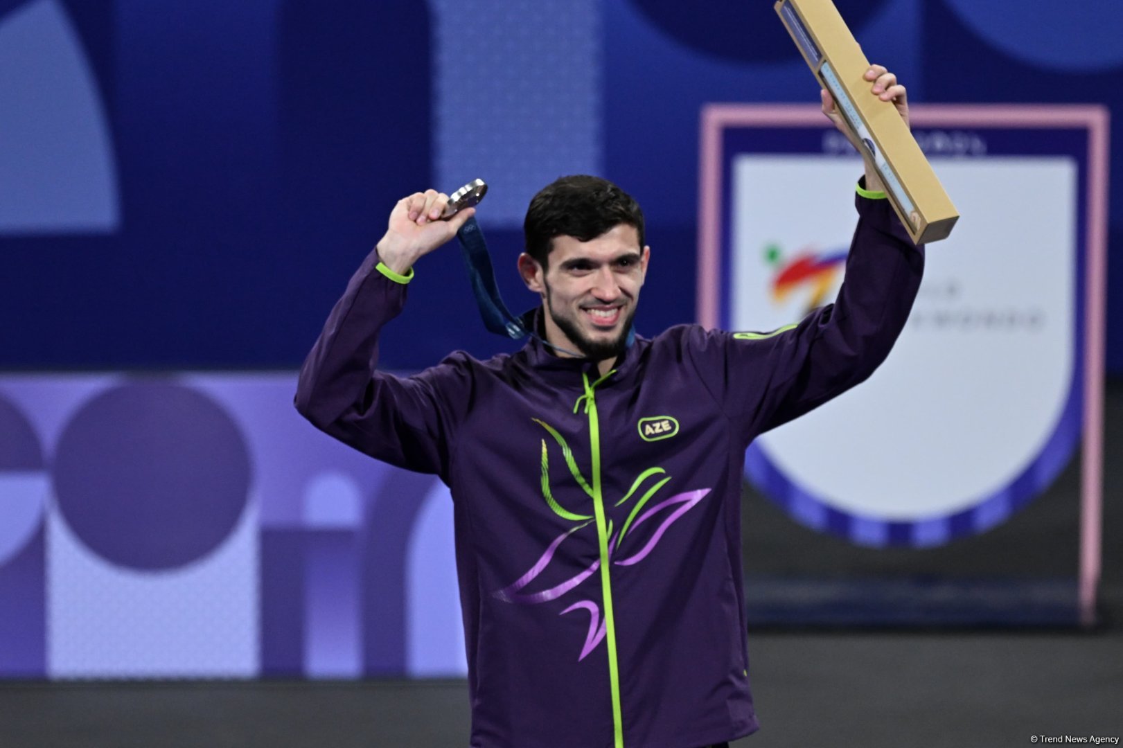 Taekvonduçumuz Olimpiadada gümüş medal qazanıb (FOTO)