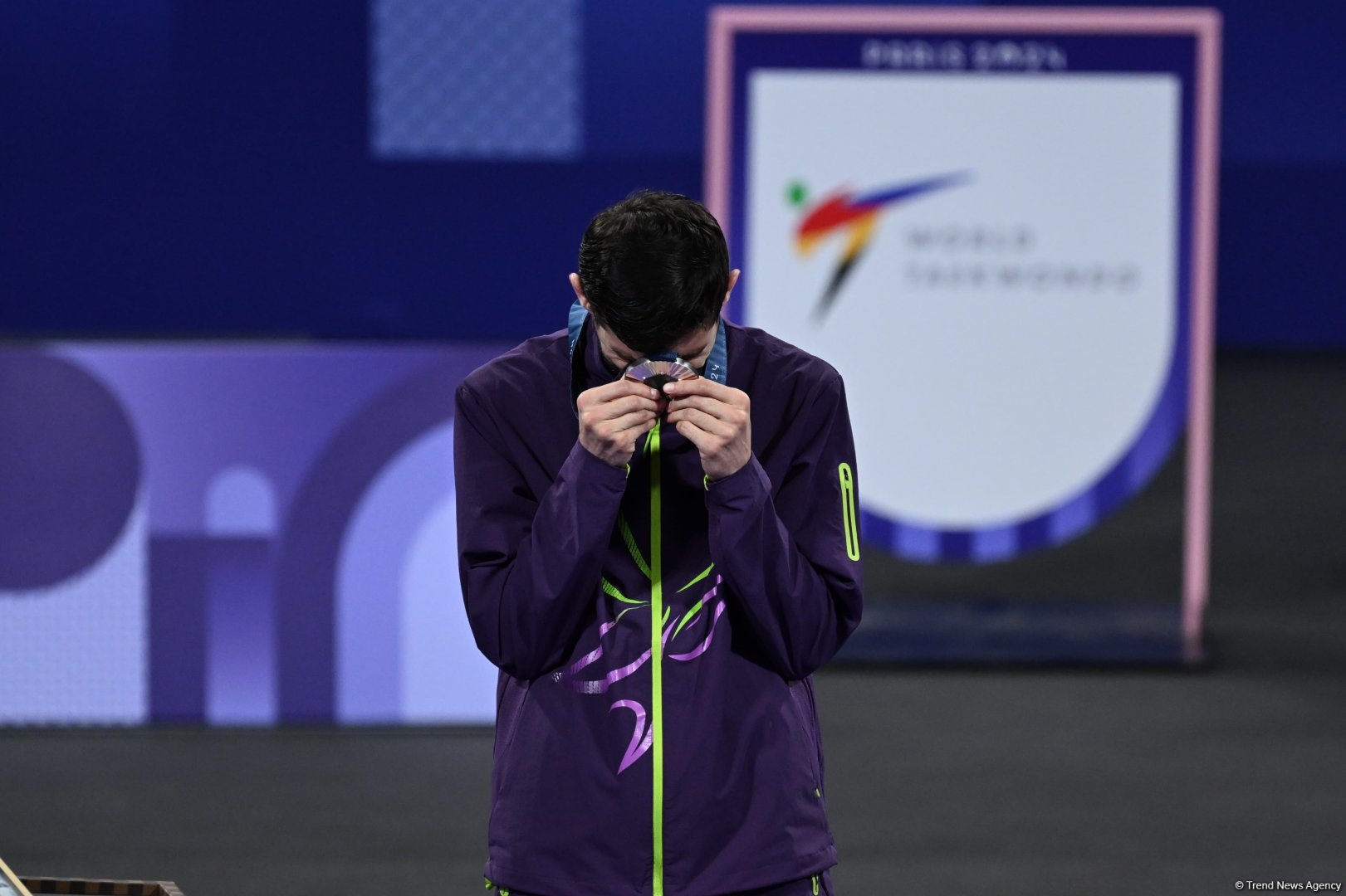 Taekvonduçumuz Olimpiadada gümüş medal qazanıb (FOTO)