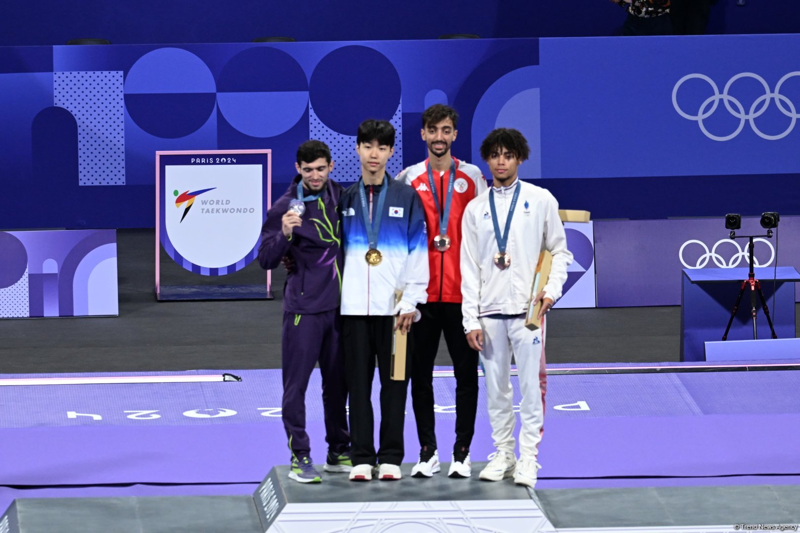 Taekvonduçumuz Olimpiadada gümüş medal qazanıb (FOTO)