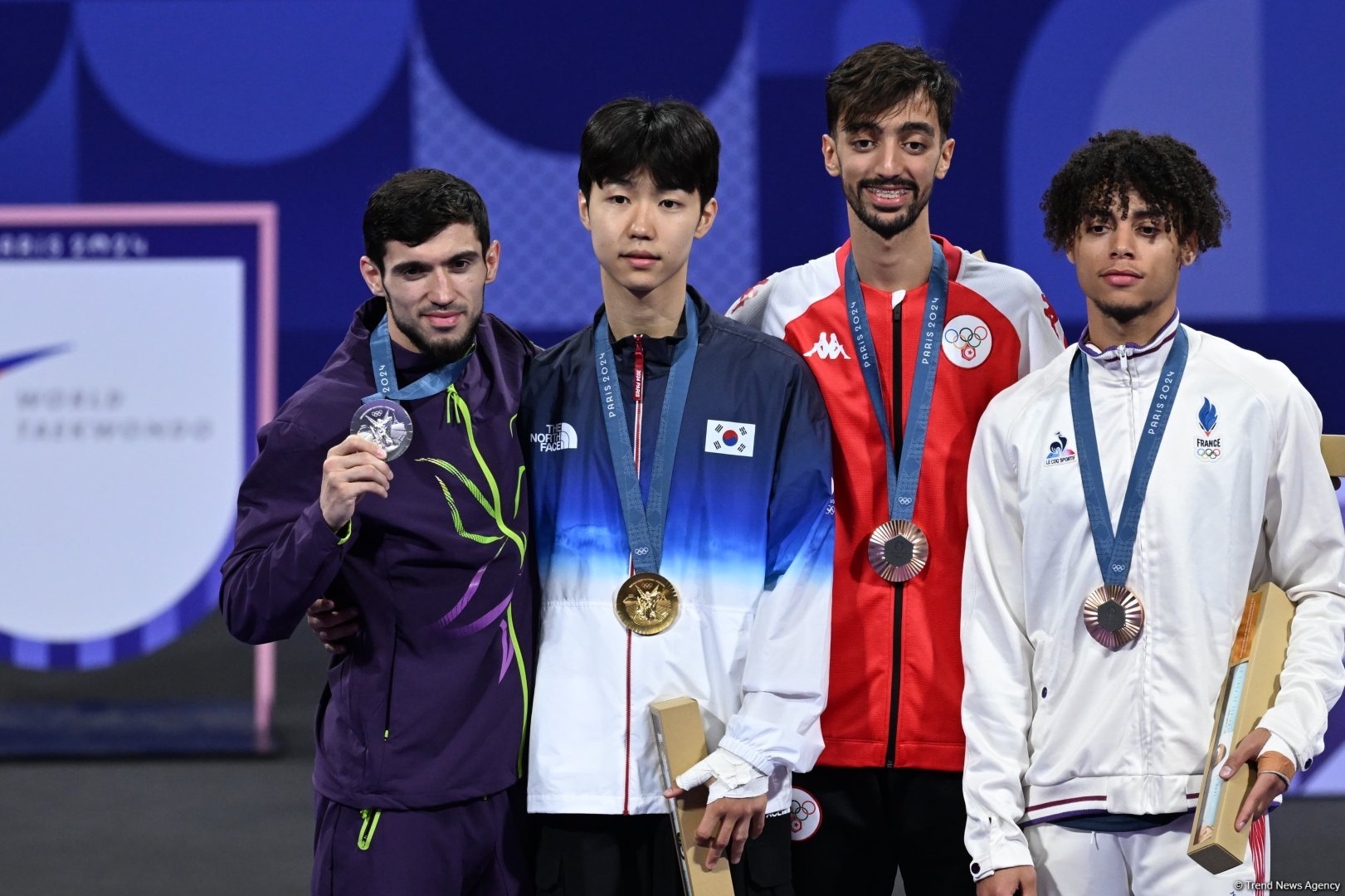 Taekvonduçumuz Olimpiadada gümüş medal qazanıb (FOTO)