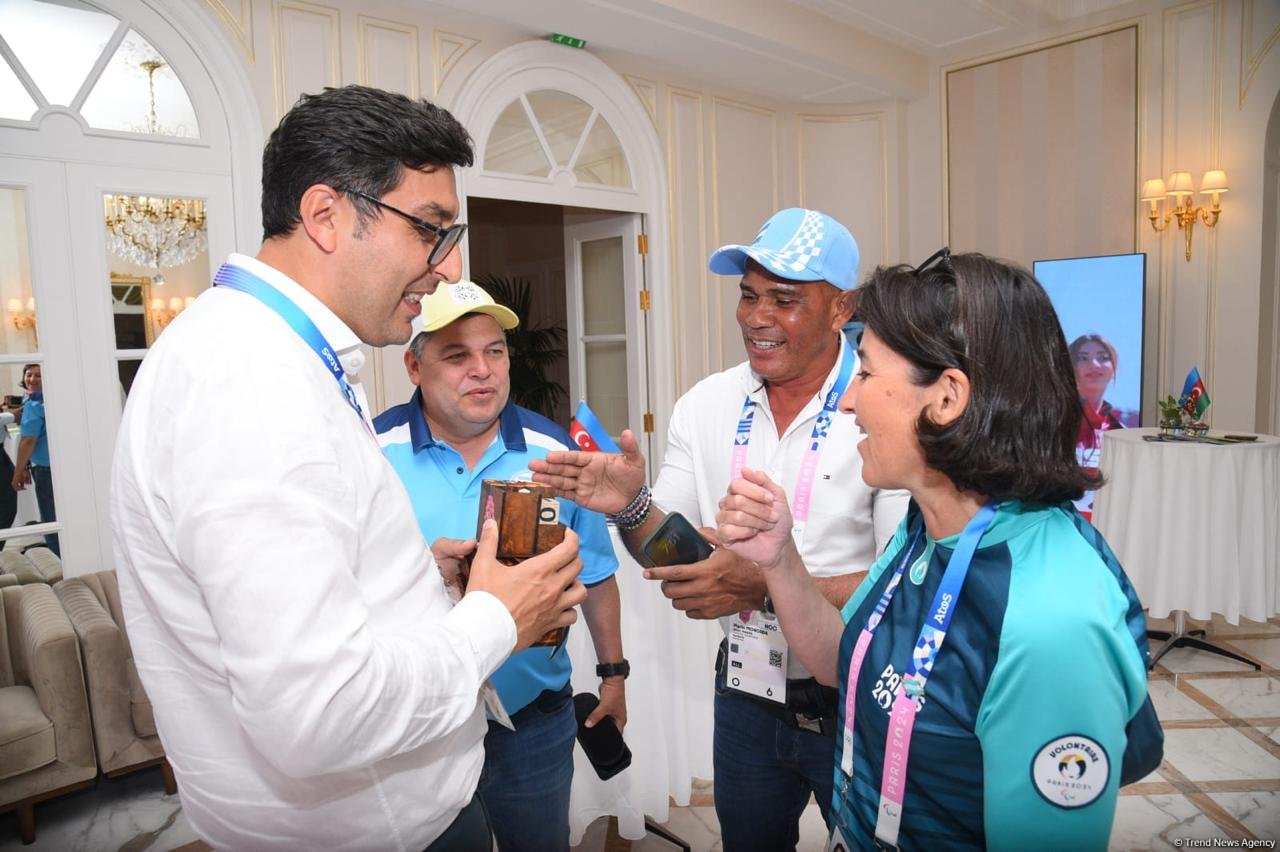 Parisdə Azərbaycan Olimpiya Evində beynəlxalq idman təşkilatlarının nümayəndələri ilə görüşlər keçirildi (FOTO)