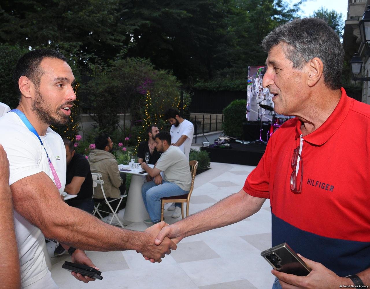 Parisdə Azərbaycan Olimpiya Evində beynəlxalq idman təşkilatlarının nümayəndələri ilə görüşlər keçirildi (FOTO)