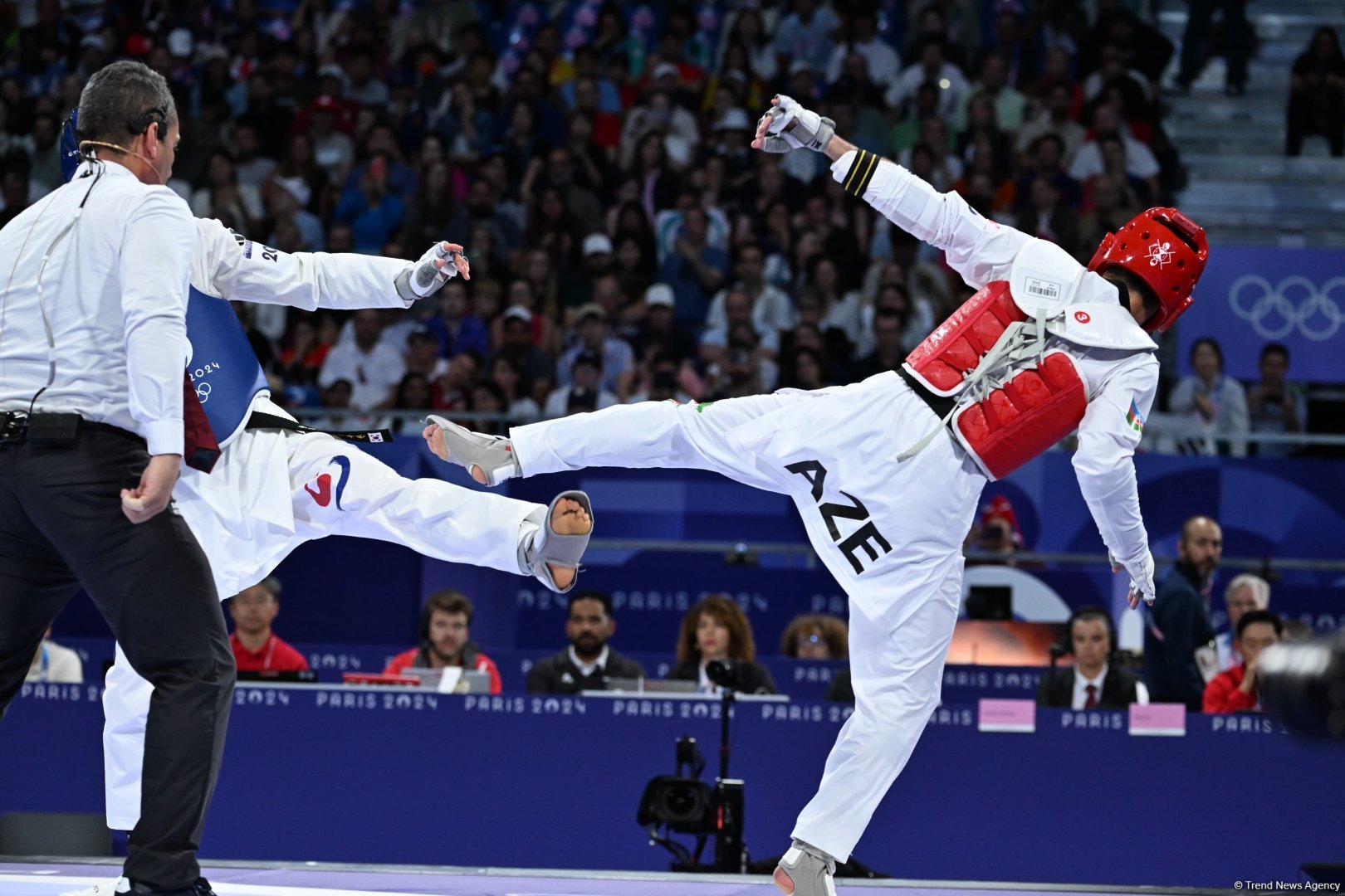 Taekvonduçumuz Olimpiadada gümüş medal qazanıb (FOTO)