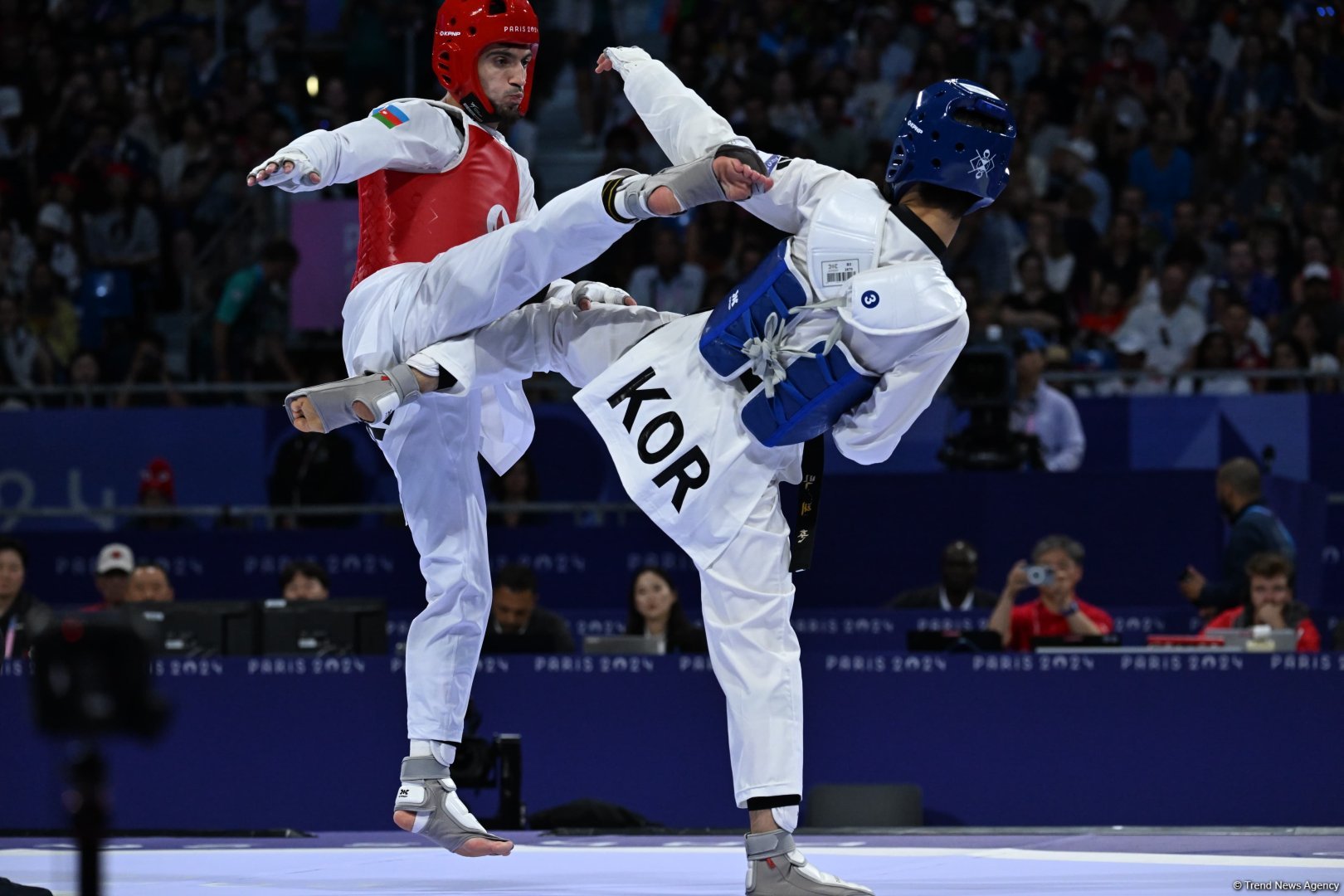 Taekvonduçumuz Olimpiadada gümüş medal qazanıb (FOTO)