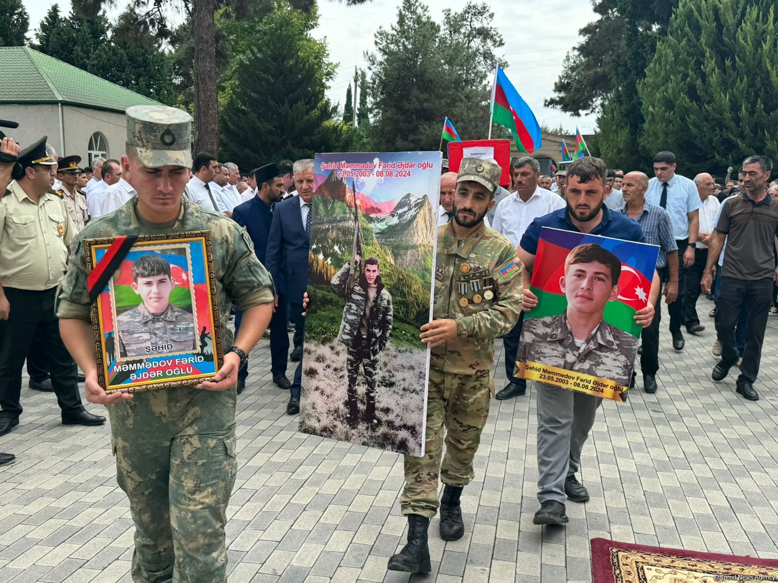 İki il əvvəl Laçında itkin düşmüş hərbçi Ağdamda dəfn edilib (FOTO) (YENİLƏNİB)