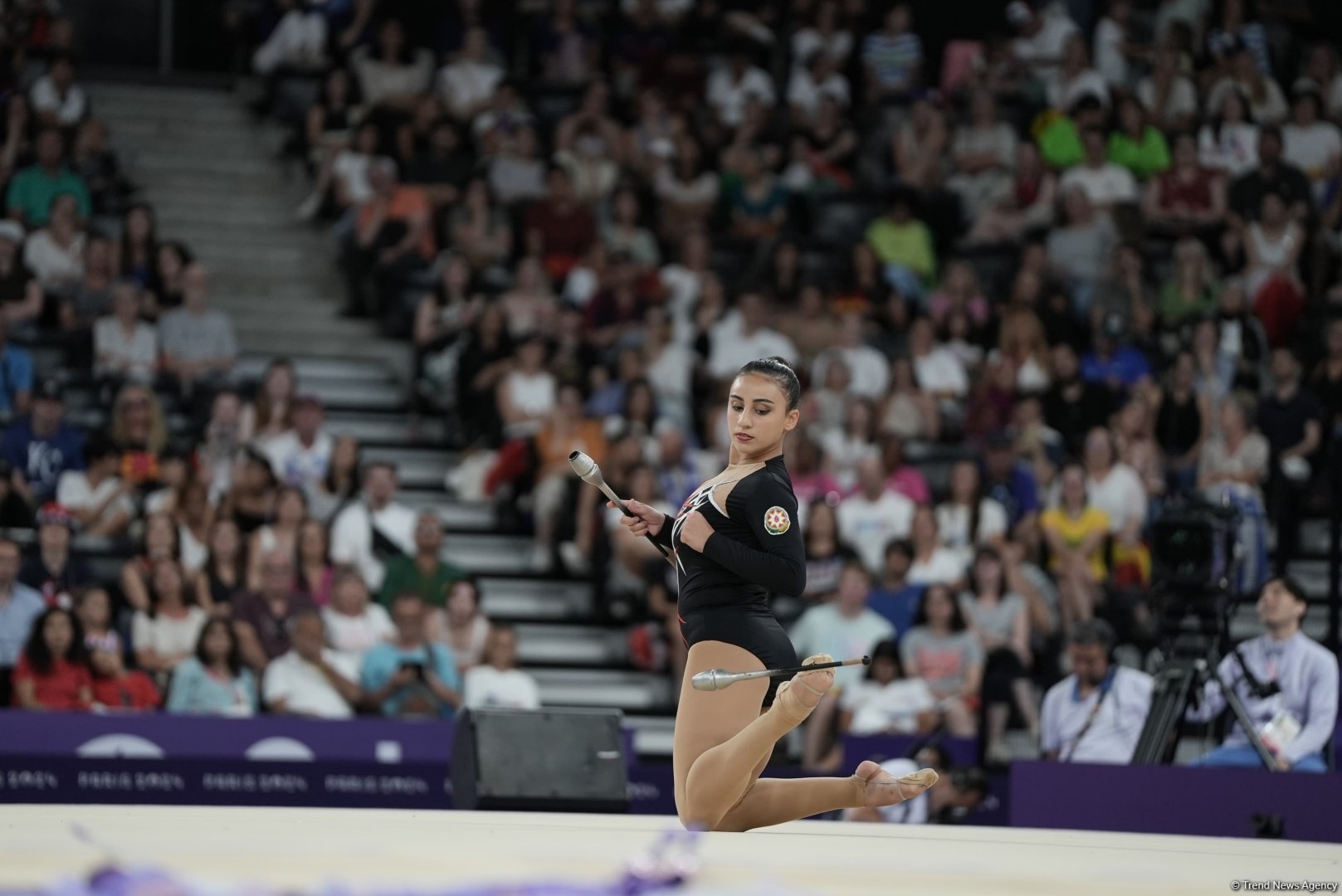 Paris-2024: Zöhrə Ağamirova üçüncü hərəkəti yekunlaşdırıb (FOTO)