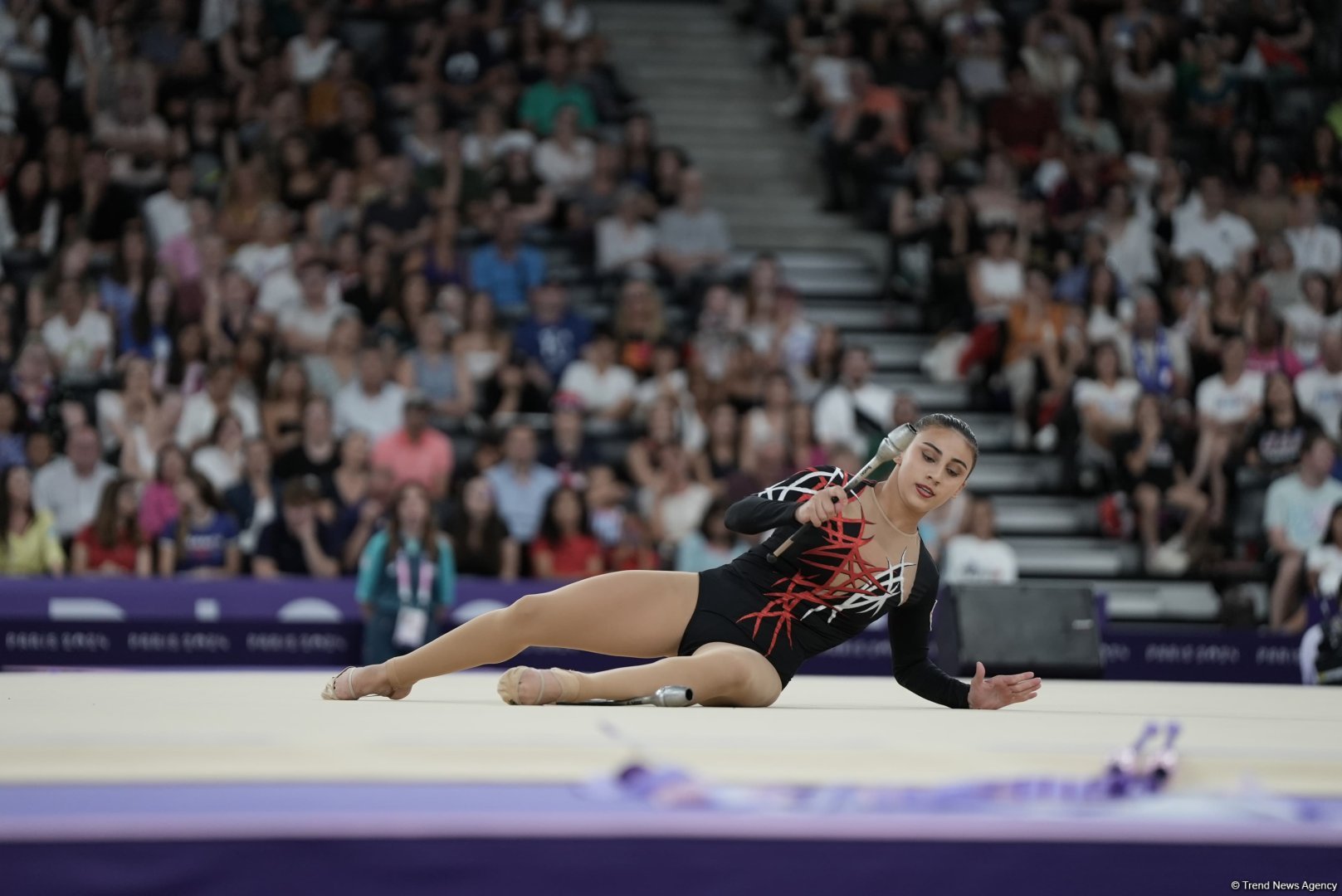 Paris-2024: Zöhrə Ağamirova üçüncü hərəkəti yekunlaşdırıb (FOTO)
