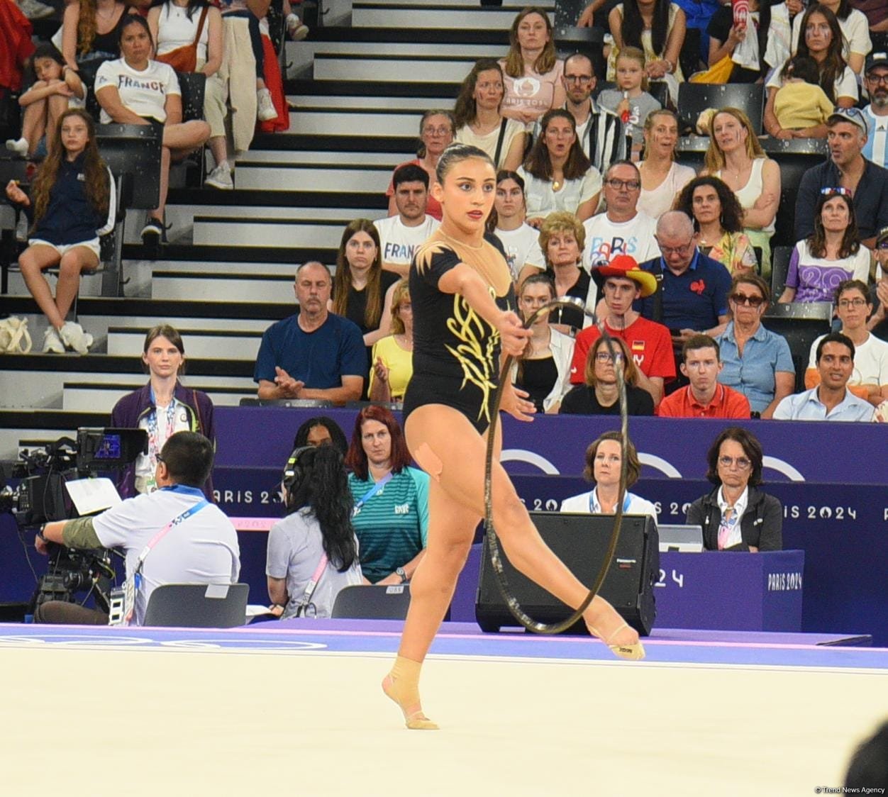 Paris-2024: Zöhrə Ağamirova üç hərəkətdə çıxış edib (FOTO)