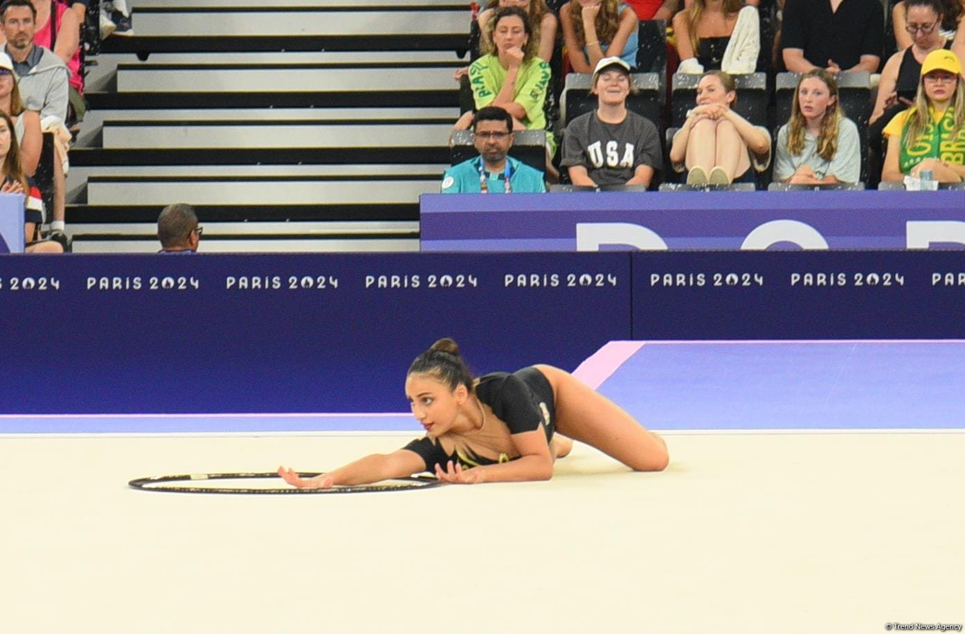 Paris-2024: Zöhrə Ağamirova üç hərəkətdə çıxış edib (FOTO)