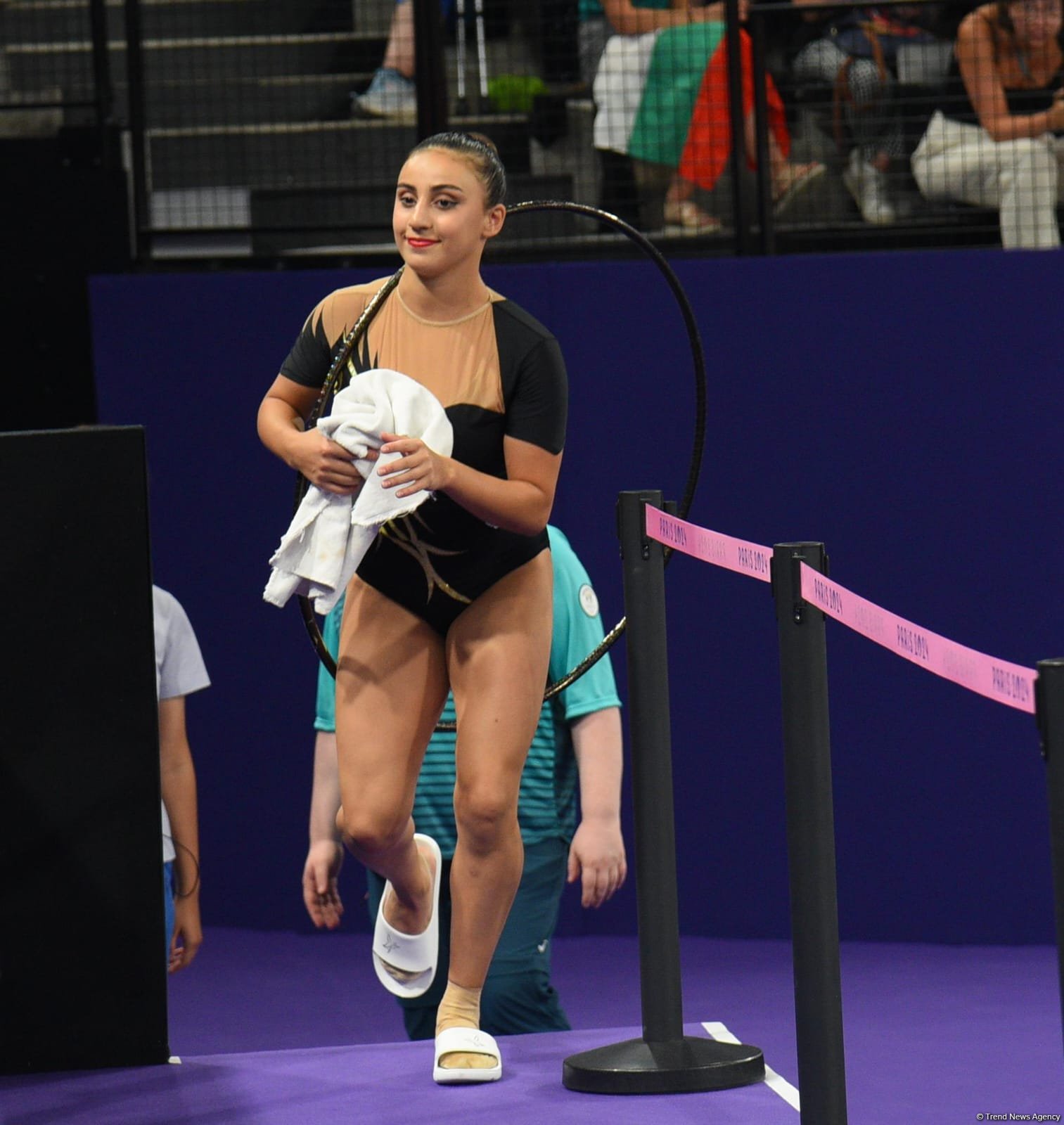 Paris-2024: Zöhrə Ağamirova üç hərəkətdə çıxış edib (FOTO)