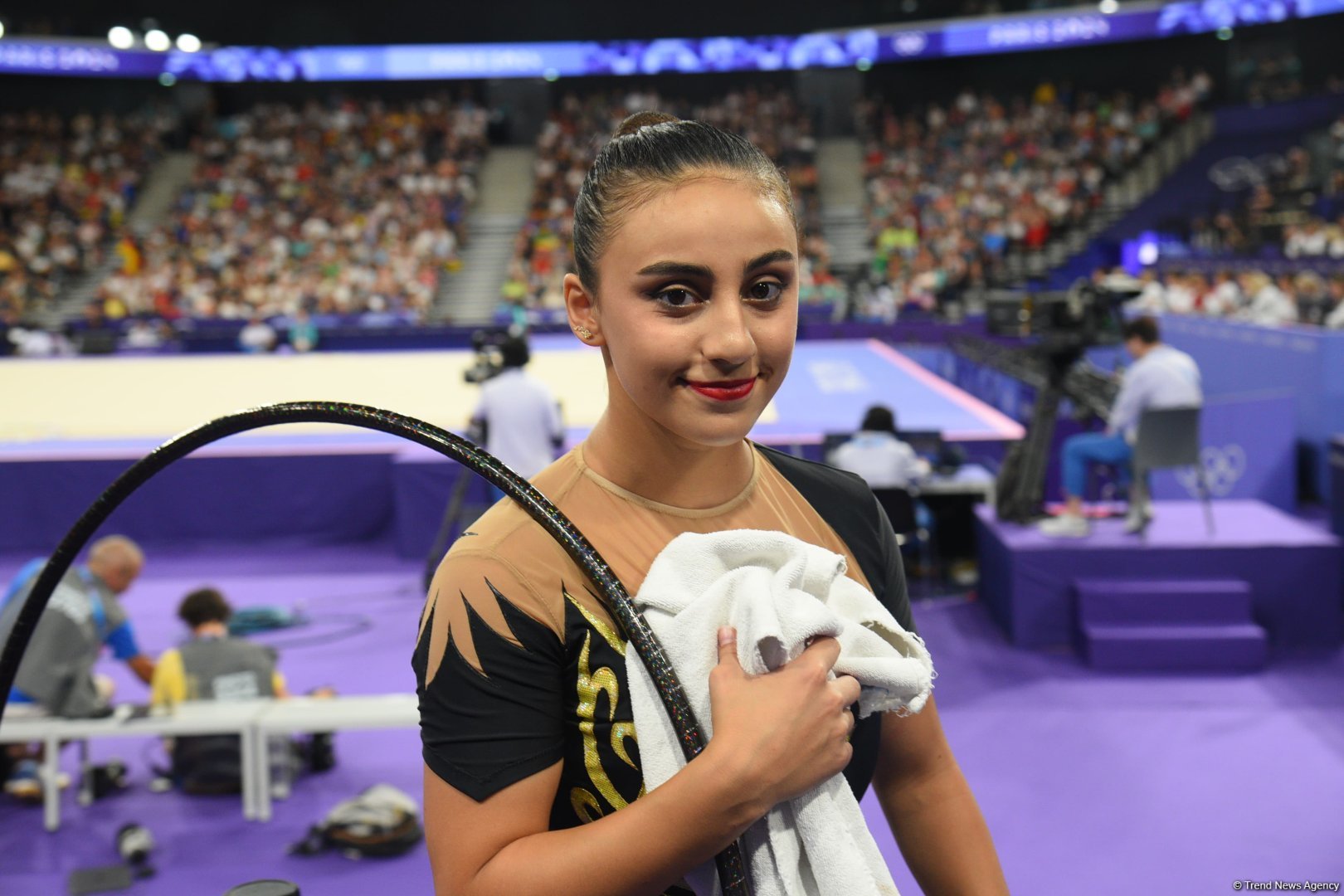 Paris-2024: Zöhrə Ağamirova üç hərəkətdə çıxış edib (FOTO)