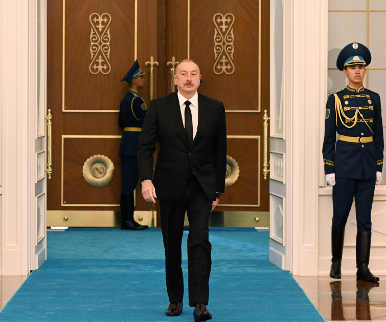 Prezident İlham Əliyev Astanada Mərkəzi Asiya və Azərbaycan Respublikasının Dövlət Başçılarının görüşündə iştirak edib (FOTO/VİDEO) (YENİLƏNİB)