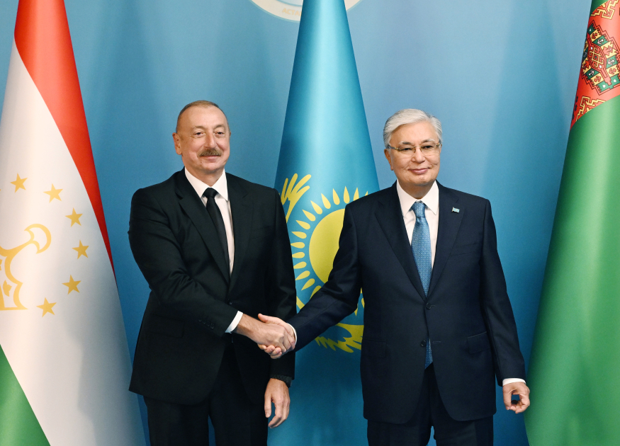 Prezident İlham Əliyev Astanada Mərkəzi Asiya və Azərbaycan Respublikasının Dövlət Başçılarının görüşündə iştirak edib (FOTO/VİDEO) (YENİLƏNİB)