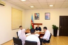 Baş prokuror paytaxtın Nəsimi rayonunda vətəndaşları qəbul edib