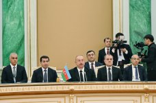 Prezident İlham Əliyev Astanada Mərkəzi Asiya və Azərbaycan Respublikasının Dövlət Başçılarının görüşündə iştirak edib (FOTO/VİDEO) (YENİLƏNİB)