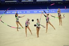 Paris-2024: Azərbaycanın qrup hərəkətləri komandası növbəti çıxışını yerinə yetirib (FOTO)