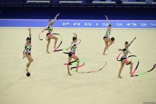 Paris-2024: Azərbaycanın qrup hərəkətləri komandası növbəti çıxışını yerinə yetirib (FOTO)