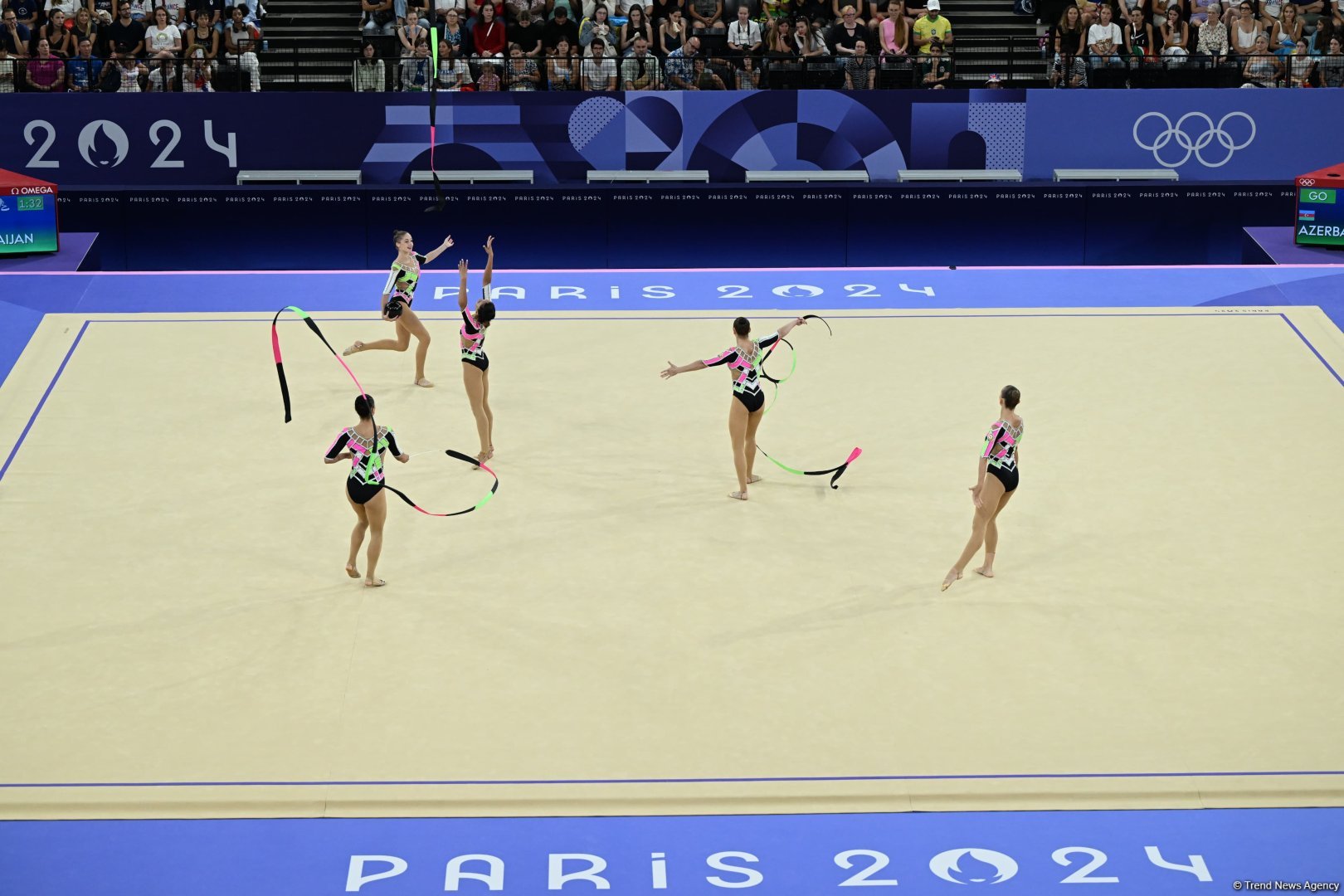 Paris-2024: Azərbaycanın qrup hərəkətləri komandası növbəti çıxışını yerinə yetirib (FOTO)