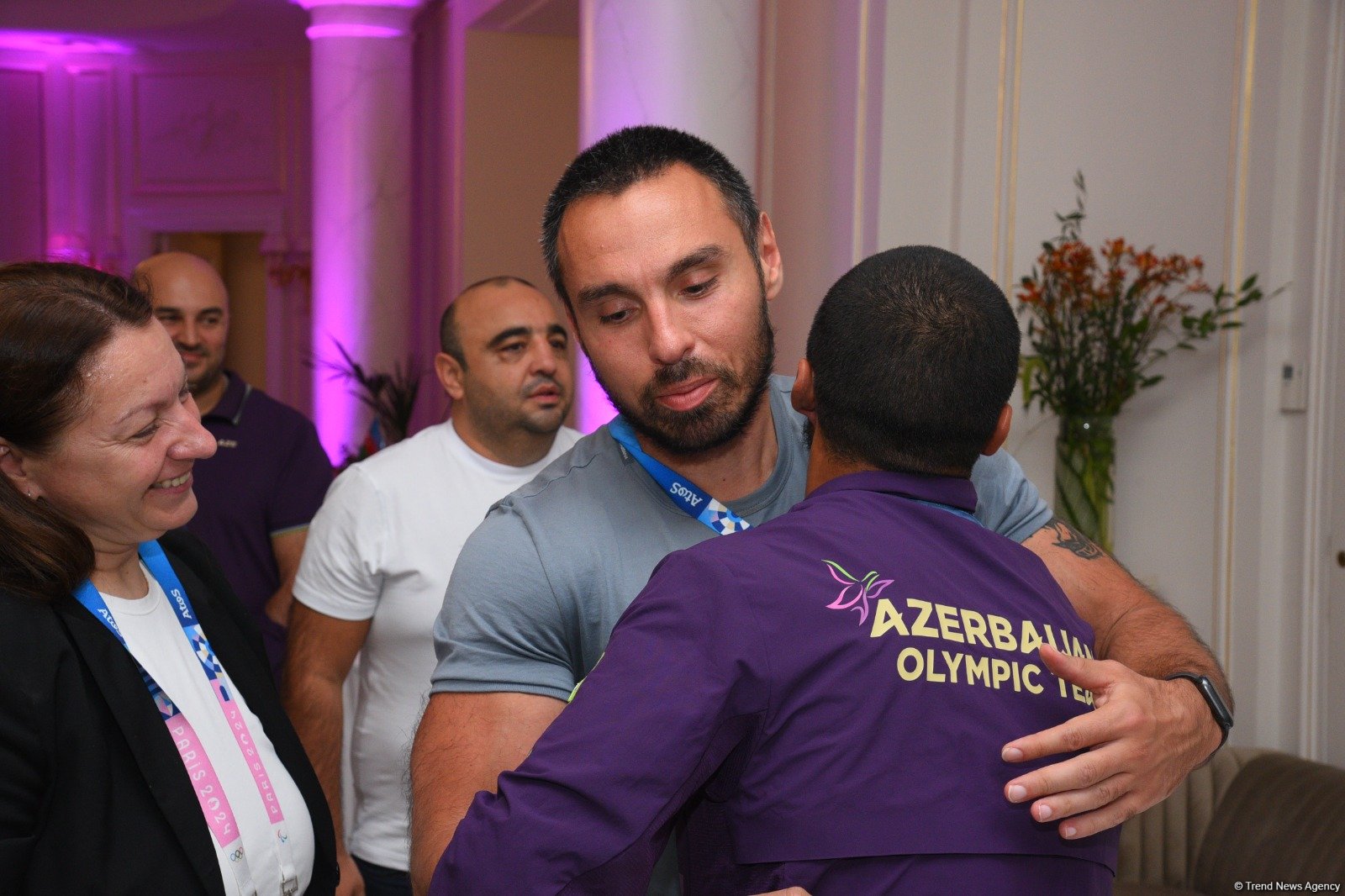 Azərbaycan Olimpiya Evində idmançılarımızın qələbəsinə həsr olunmuş görüş keçirilib (FOTO)