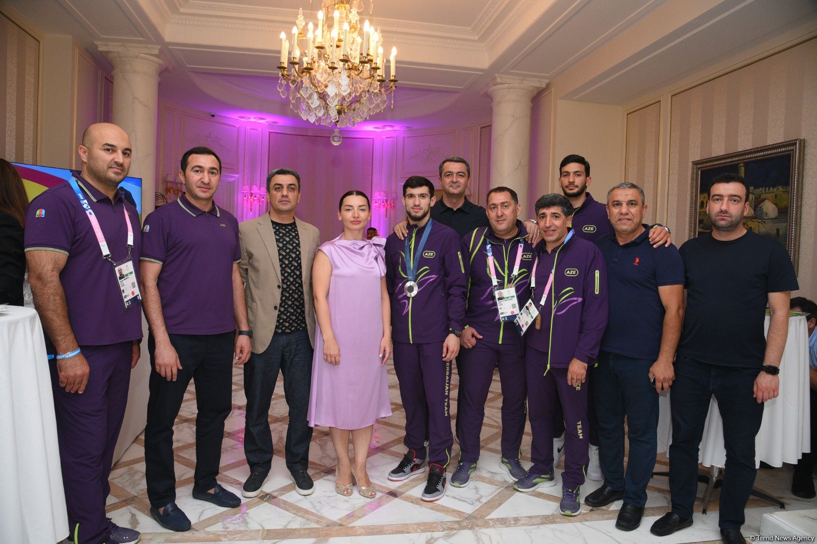 Azərbaycan Olimpiya Evində idmançılarımızın qələbəsinə həsr olunmuş görüş keçirilib (FOTO)
