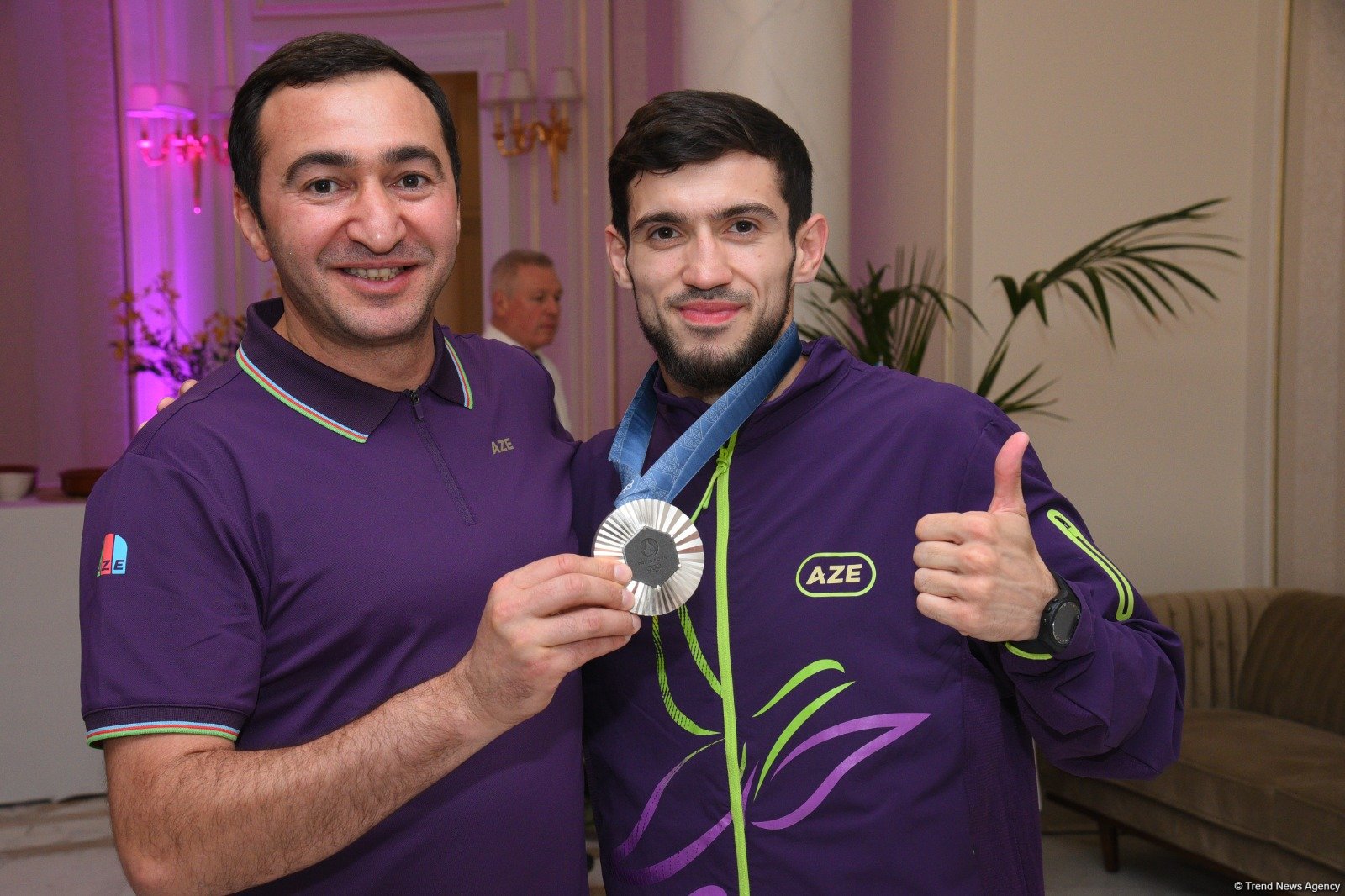 Azərbaycan Olimpiya Evində idmançılarımızın qələbəsinə həsr olunmuş görüş keçirilib (FOTO)