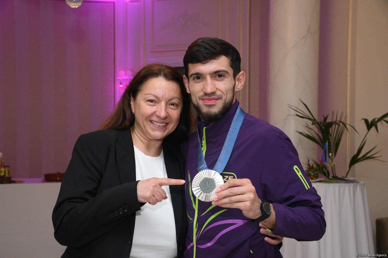 Azərbaycan Olimpiya Evində idmançılarımızın qələbəsinə həsr olunmuş görüş keçirilib (FOTO)
