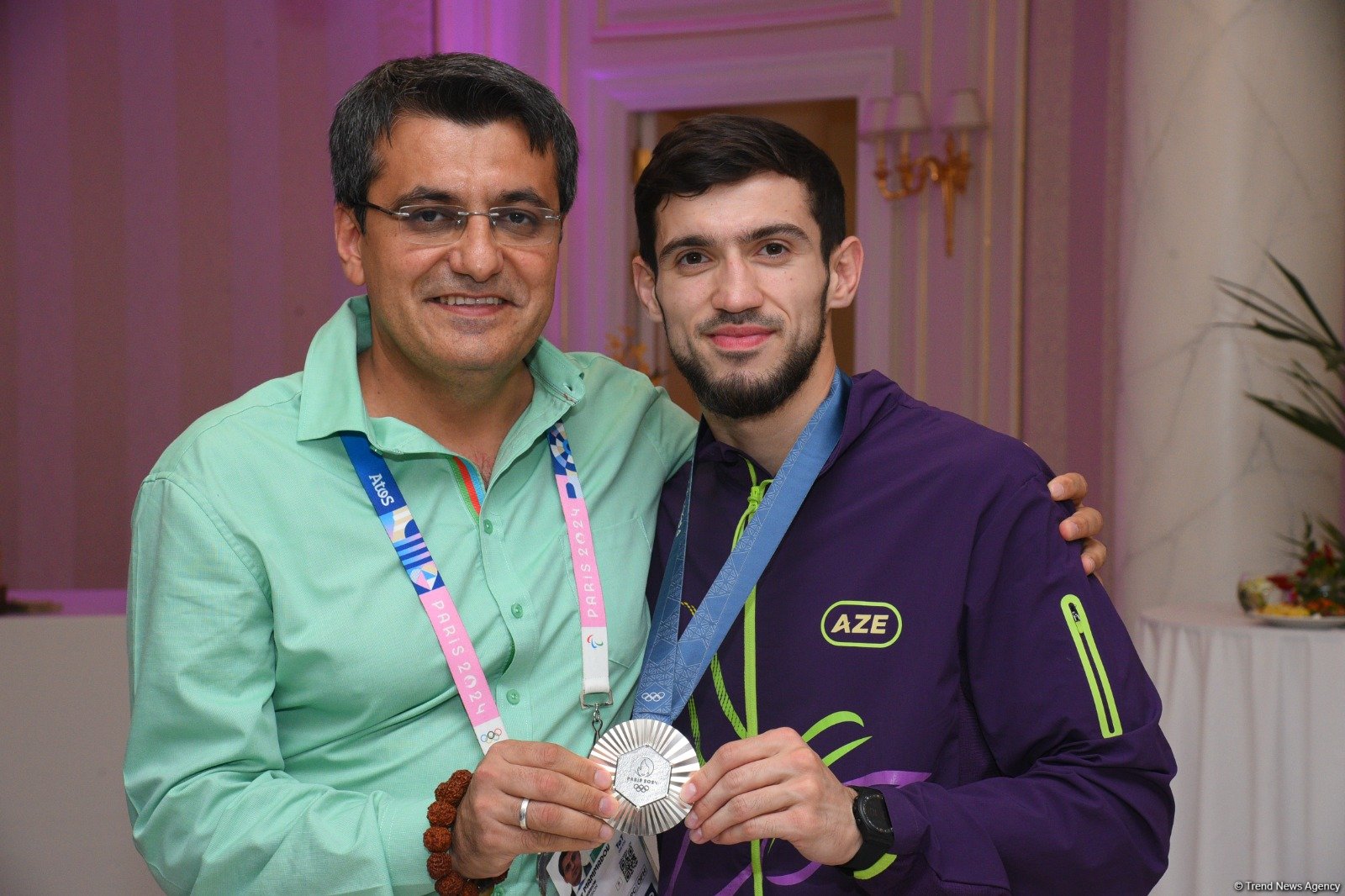 Azərbaycan Olimpiya Evində idmançılarımızın qələbəsinə həsr olunmuş görüş keçirilib (FOTO)