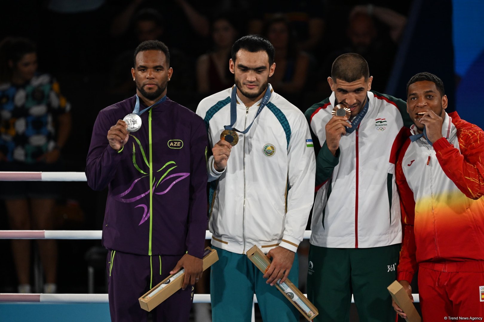 Paris-2024: Boksçumuz Alfonso Dominqes gümüş medal qazanıb (FOTO/VİDEO)
