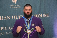 "Azərbaycan Olimpiya Evi"ndə medal qazanan idmançılarımızla görüş keçirilib (FOTO)