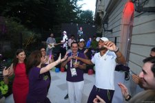 "Azərbaycan Olimpiya Evi"ndə medal qazanan idmançılarımızla görüş keçirilib (FOTO)