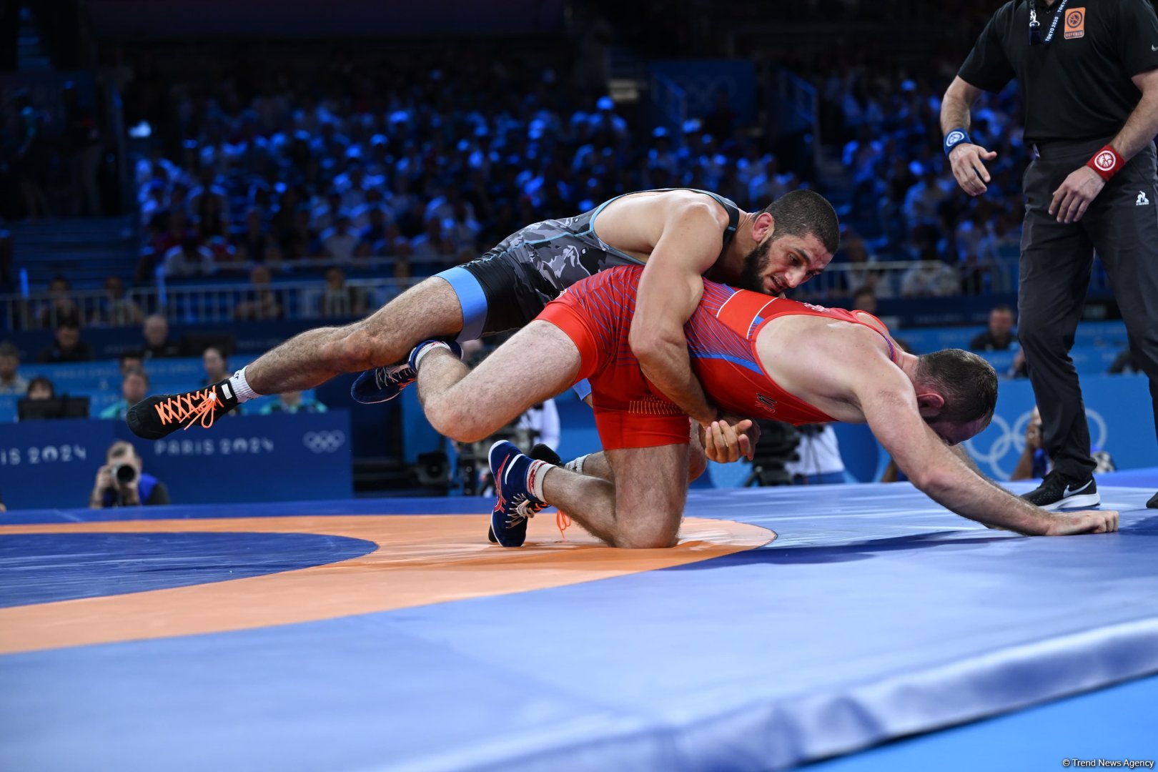 Paris-2024: Maqomedxan Maqomedov bürünc medal qazanıb (FOTO/VİDEO)