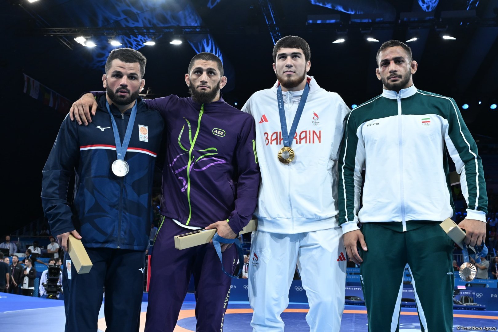 Paris-2024: Maqomedxan Maqomedov bürünc medal qazanıb (FOTO/VİDEO)