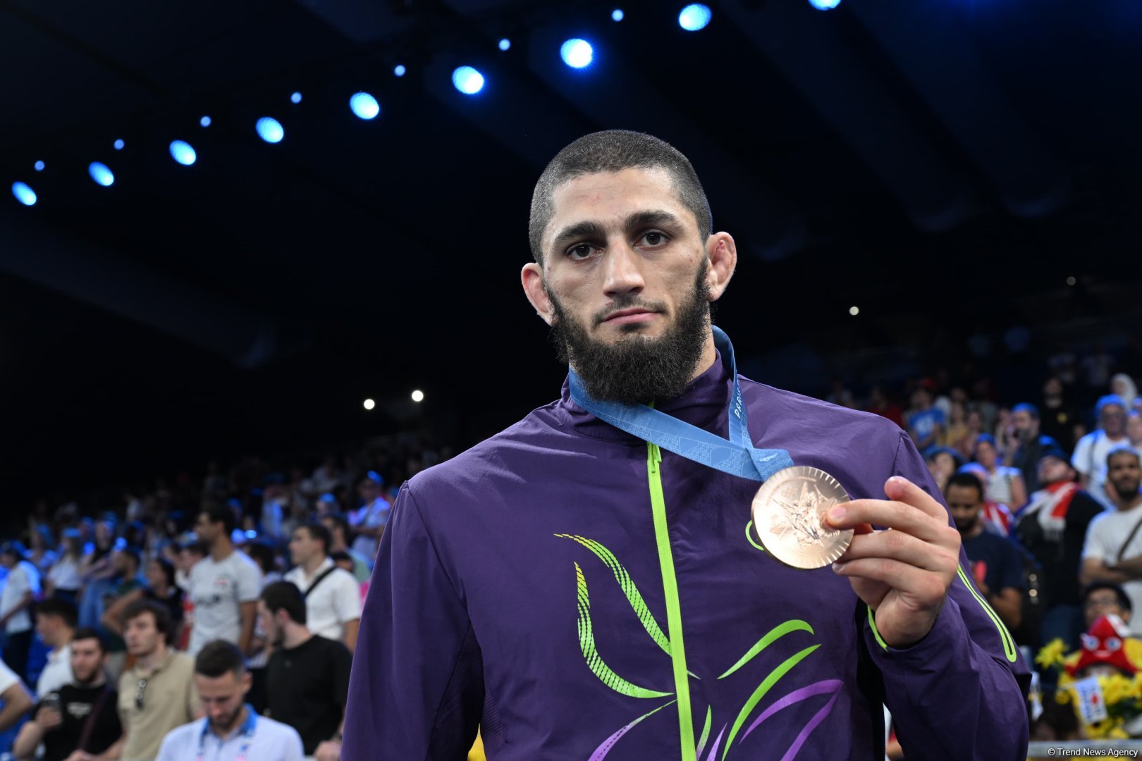 Paris-2024: Maqomedxan Maqomedov bürünc medal qazanıb (FOTO/VİDEO)